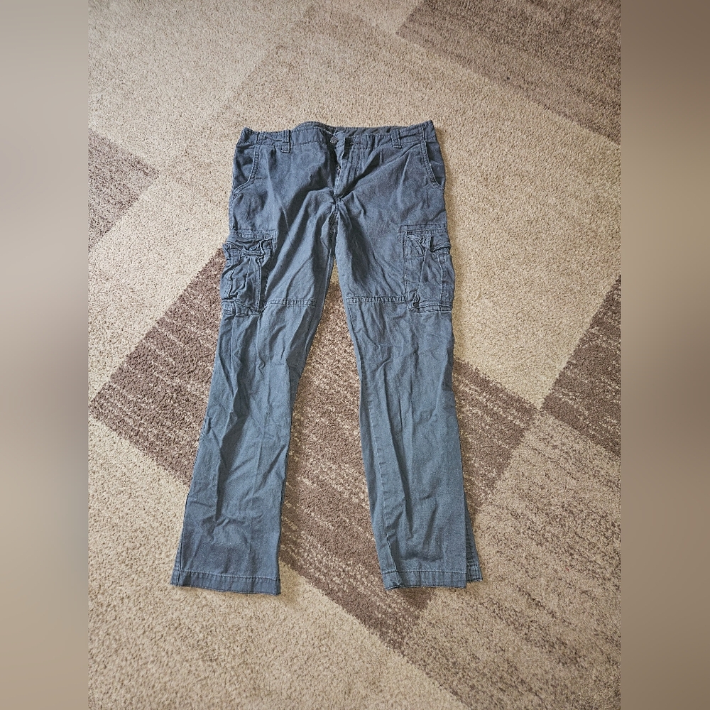 Old NAVY Men's Gray Cargo Pants 38X34
